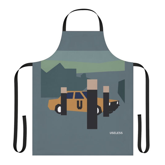 Depeche Mode themed minimalist retro design apron