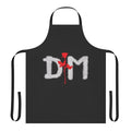 Depeche Mode-inspired apron with music design