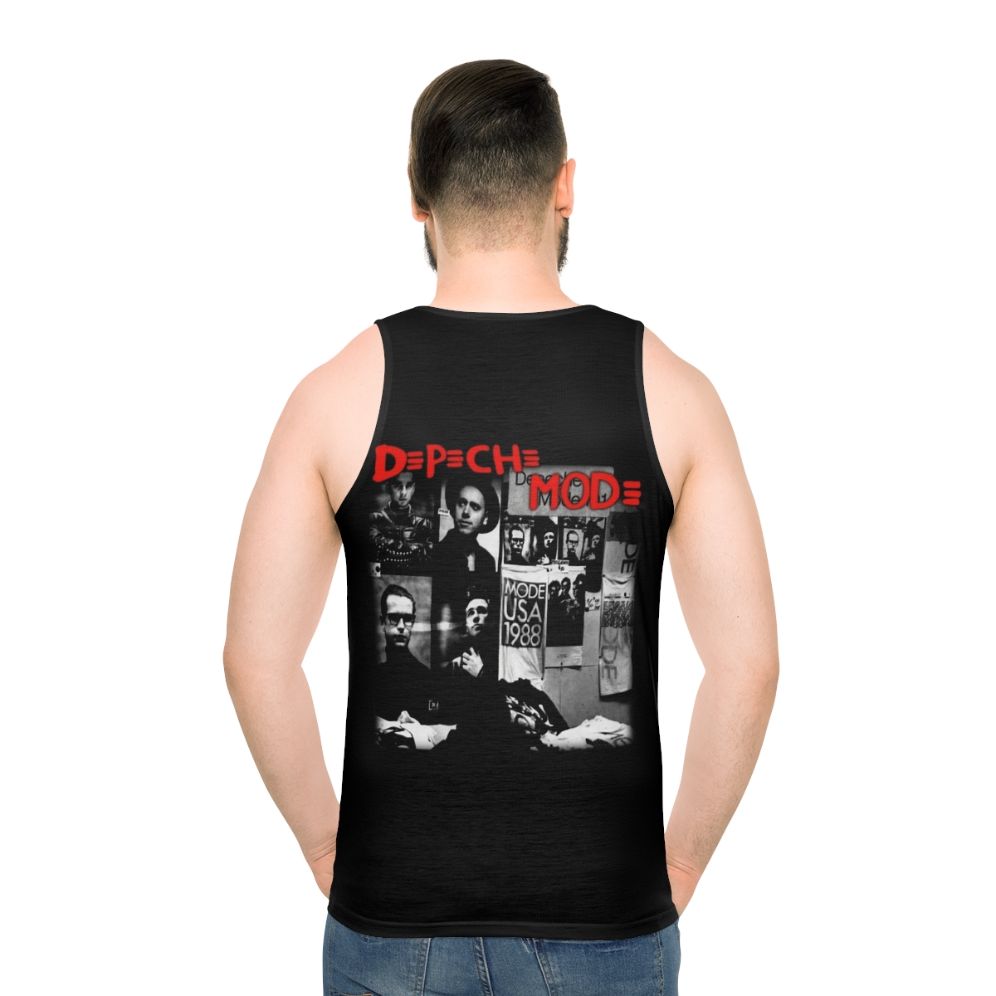 Dépéche Móde metal rock music unisex tank top