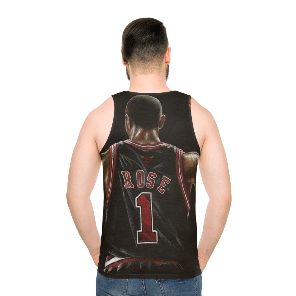 Derrick Rose Unisex Basketball Tank Top