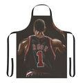Derrick Rose inspired apron, featuring the basketball star's name and jersey number