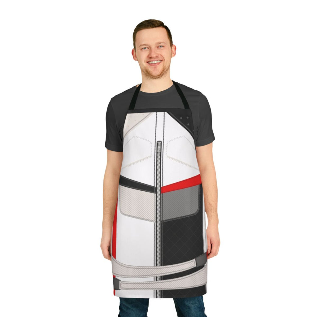 Descendants-inspired Carlos De Vil costume apron with character design