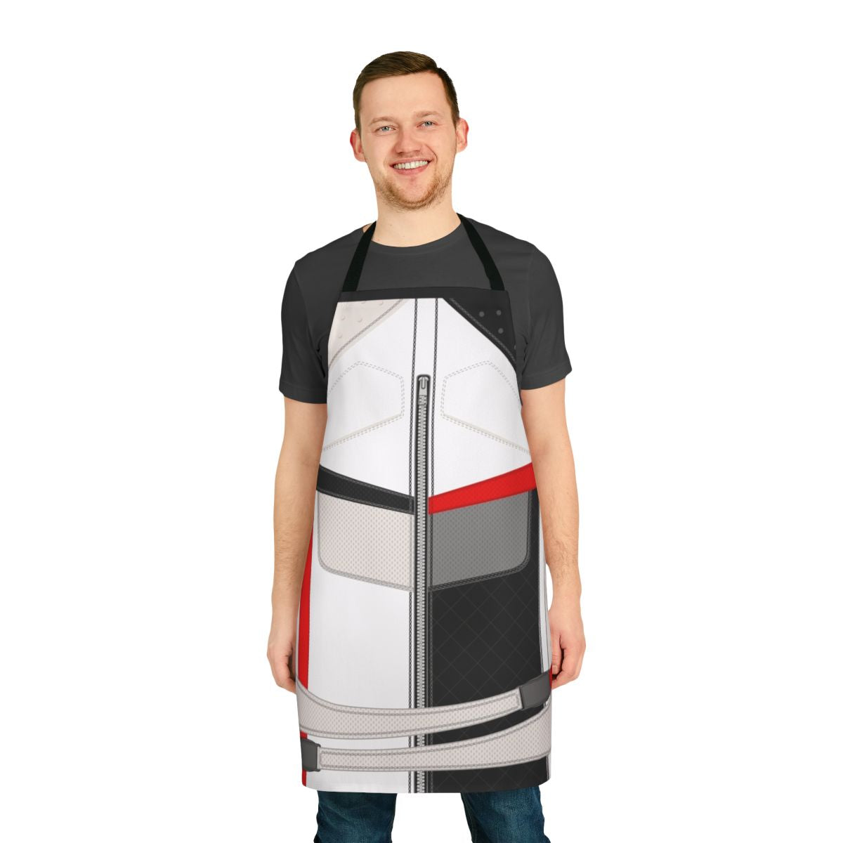 Descendants-inspired Carlos De Vil costume apron with character design