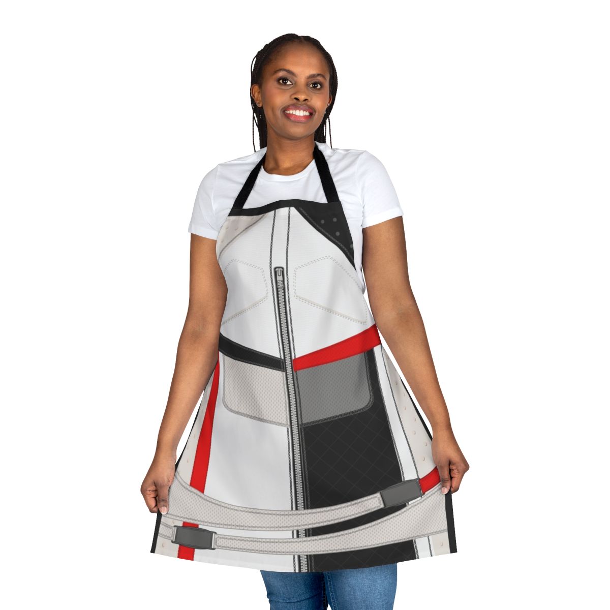 Descendants-inspired Carlos De Vil costume apron with character design