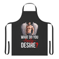 Stylish apron featuring a dark and mysterious fallen angel design.