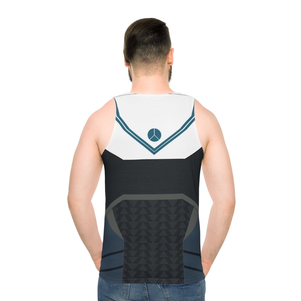 Destiny inspired armour unisex tank top