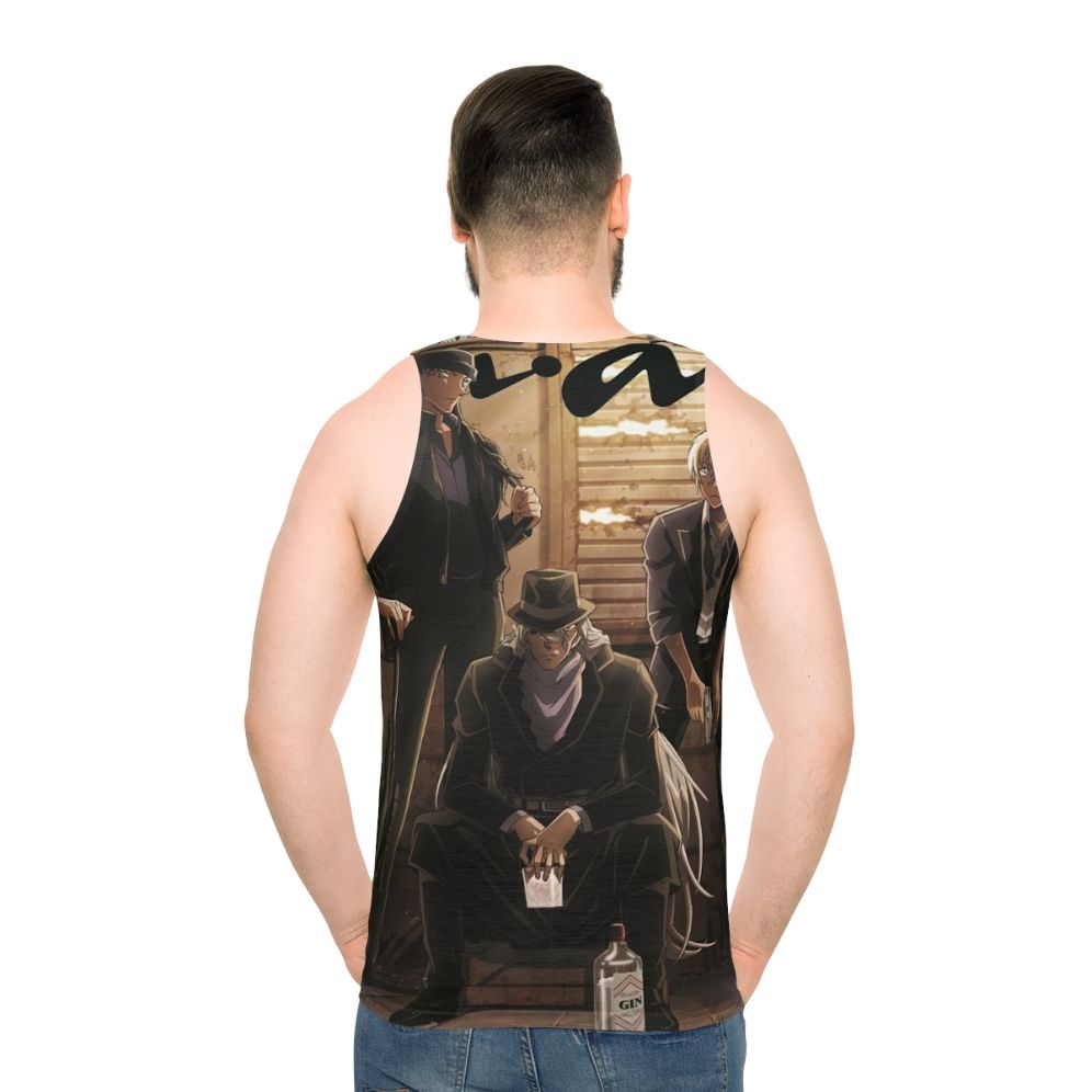 Unisex tank top featuring Detective Conan/Case Closed anime character Conan Edogawa