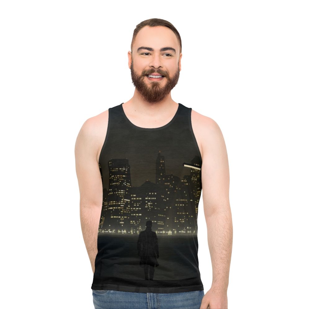 Deus Ex Cyberpunk Adam Jensen Unisex Tank Top