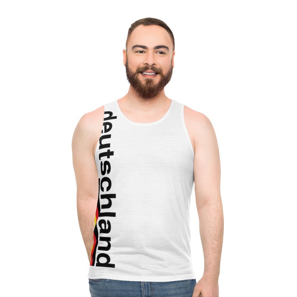 Deutschland unisex pride soccer/futball tank top