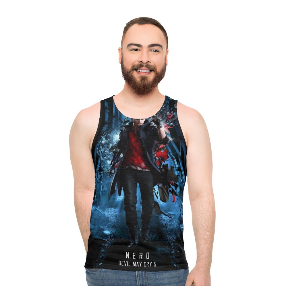 Devil May Cry 5 Nero Unisex Tank Top