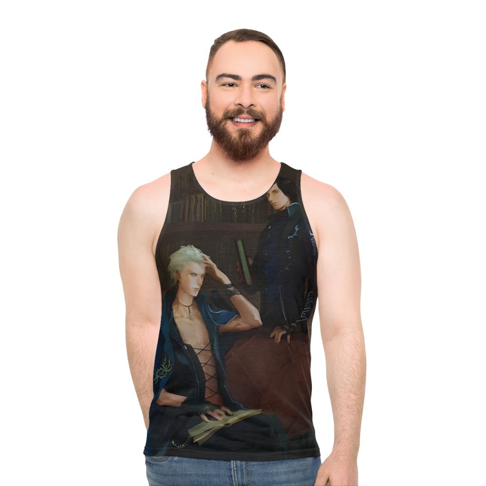 Devil May Cry inspired unisex tank top