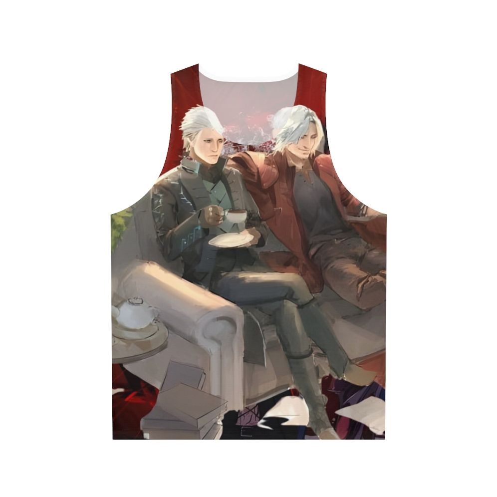 Devil May Cry Unisex Tank Top with Iconic Video Game Art