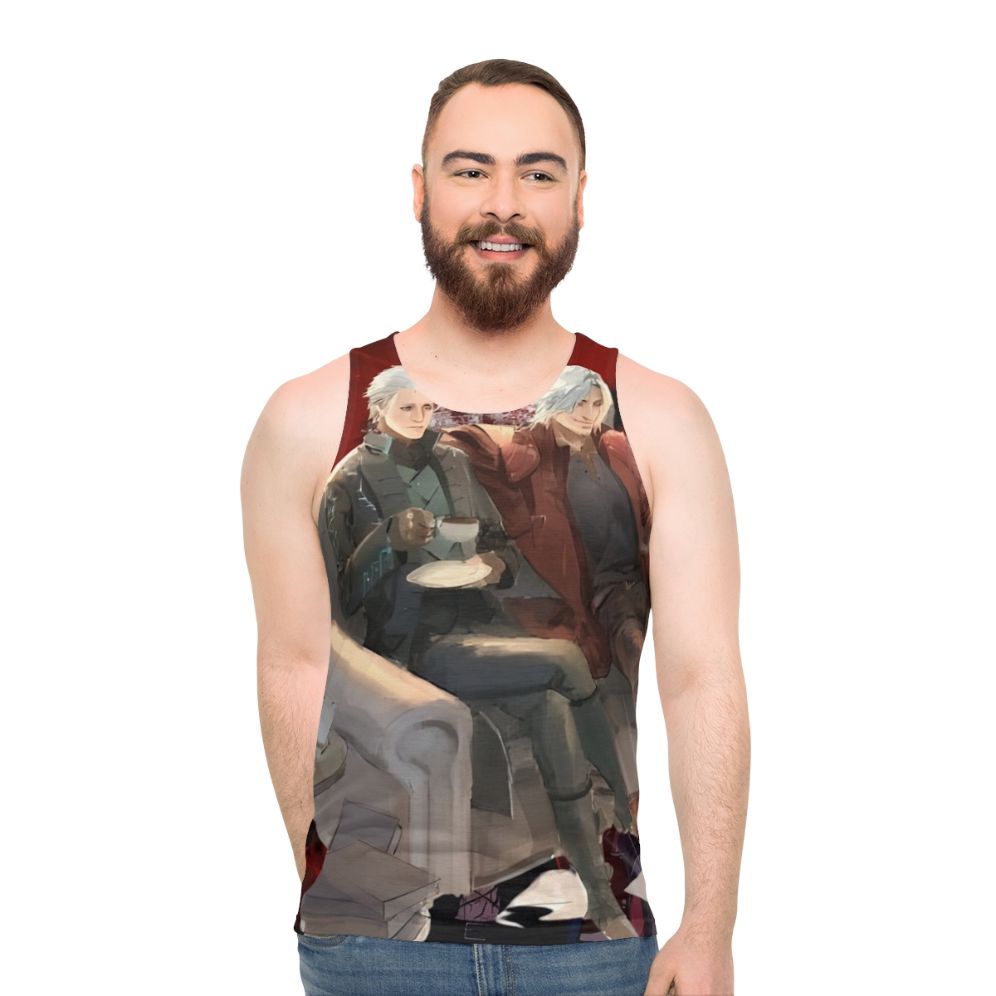 Devil May Cry Unisex Tank Top with Iconic Video Game Art