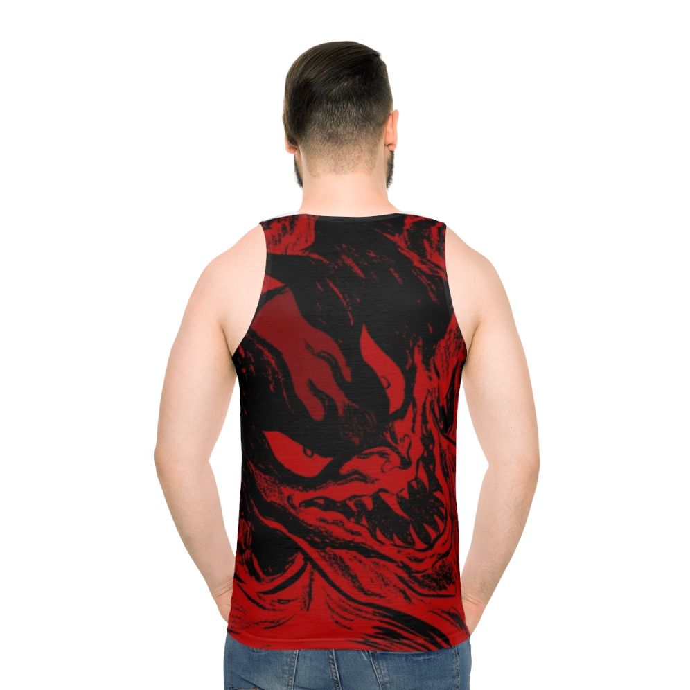 Devilman anime character unisex tank top
