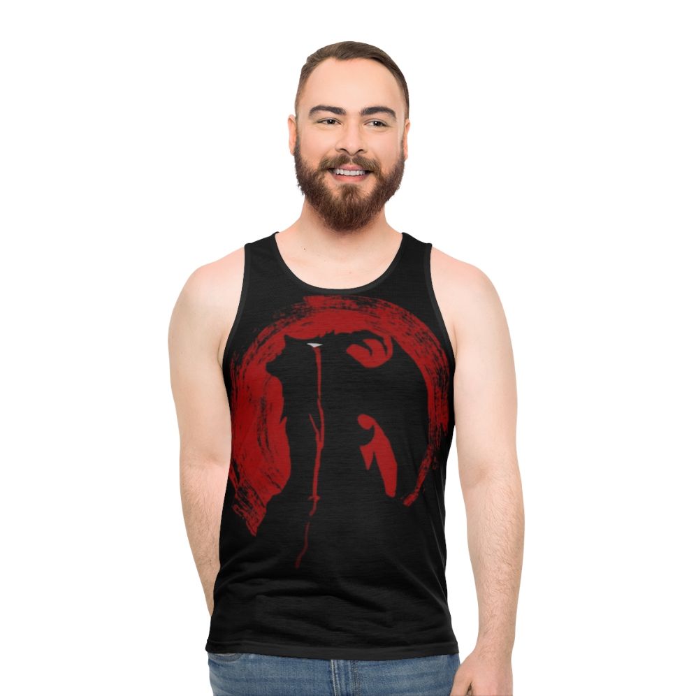 Unisex Devilman Crybaby Crying Baby Tank Top