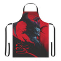 Devilman-themed apron featuring a demonic design for anime enthusiasts
