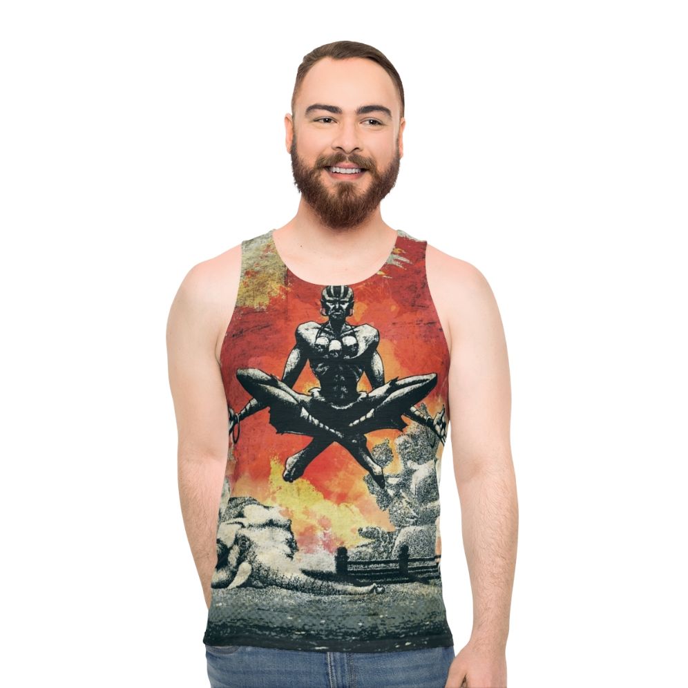 Dhalsim-Inspired Yoga Master Unisex Tank Top