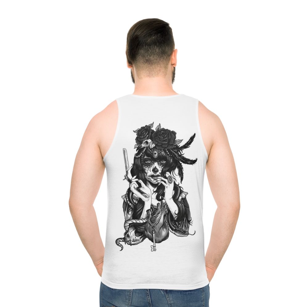 Dia de los Muertos Sugar Skull Unisex Tank Top