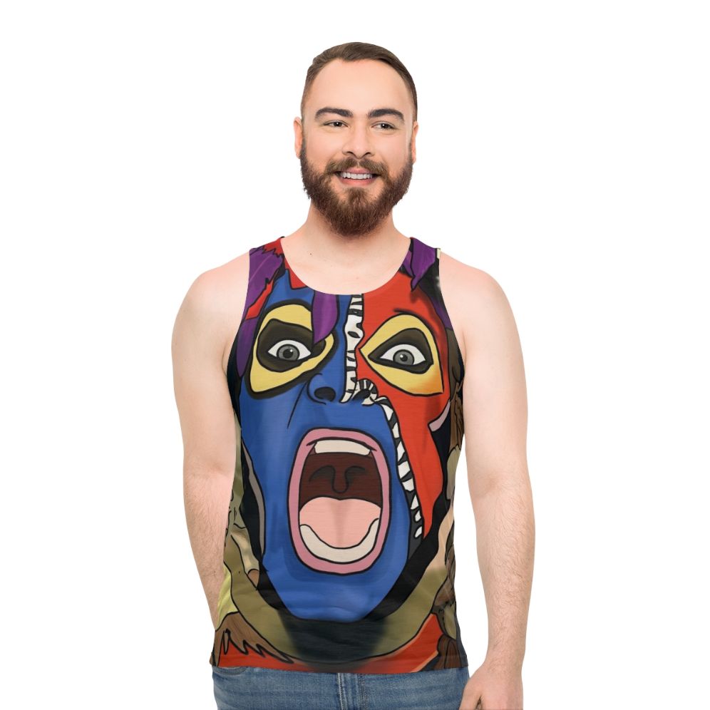 Diamond David Lee Roth Unisex 80s Rock Band Tank Top