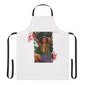 A black apron featuring the album cover art and a quote from Diana Ross' iconic album "The Boss"