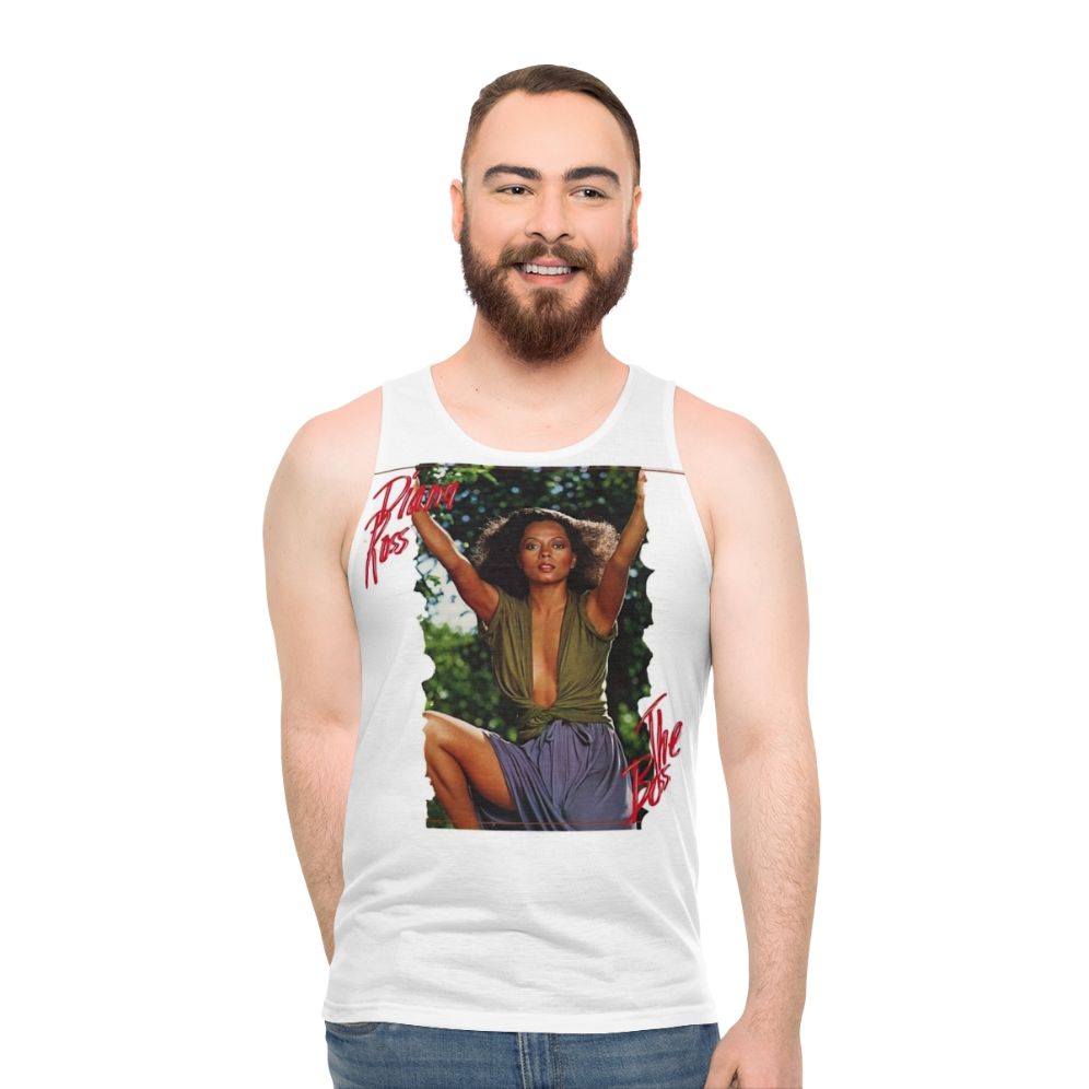 Diana Ross The Boss Album Unisex Music Tank Top