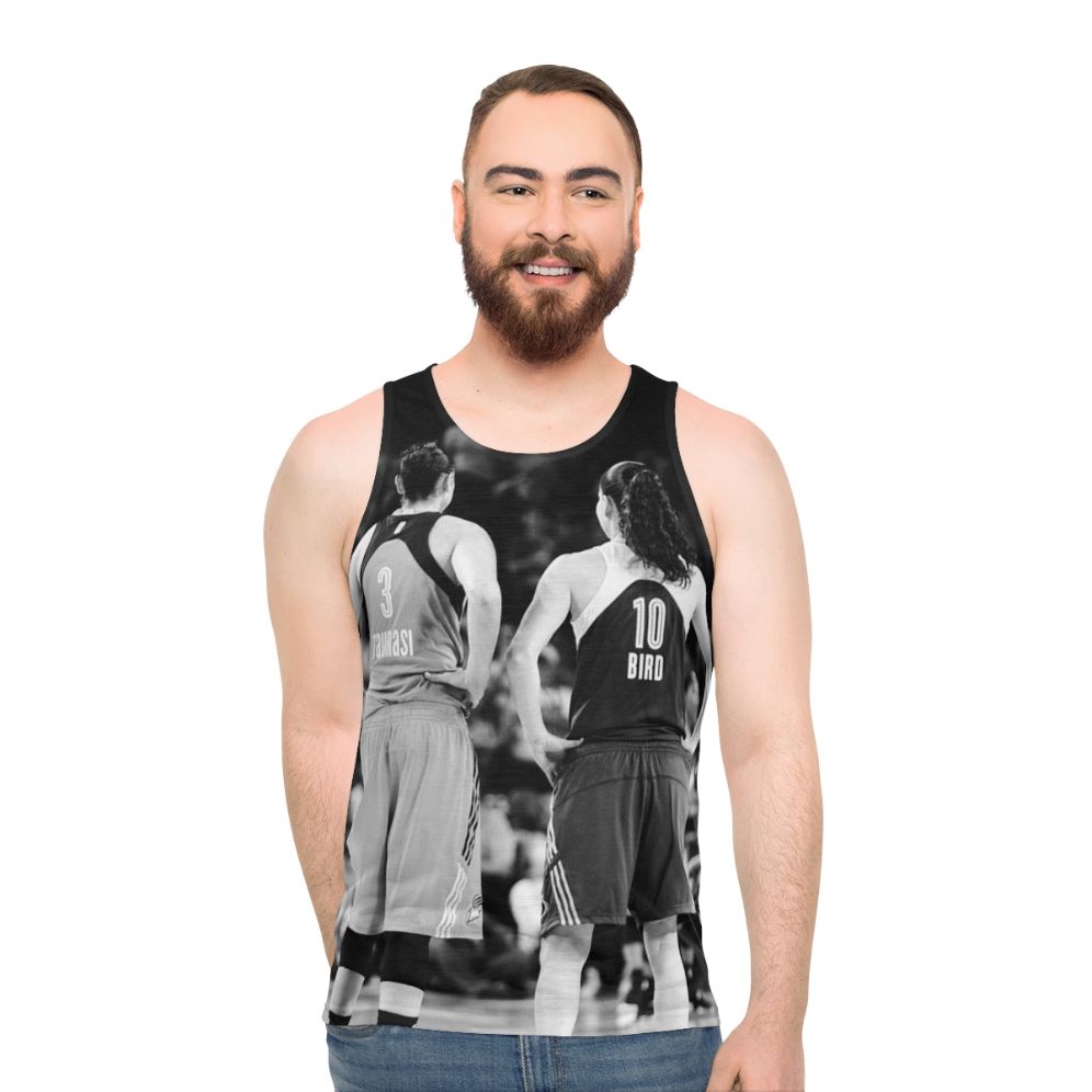 Diana Taurasi and Sue Bird Iconic WNBA Legends Unisex Tank Top