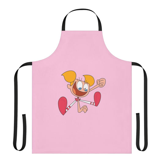 Didi-Inspired Kids Apron for Budding Scientists featuring a colorful laboratory-themed design