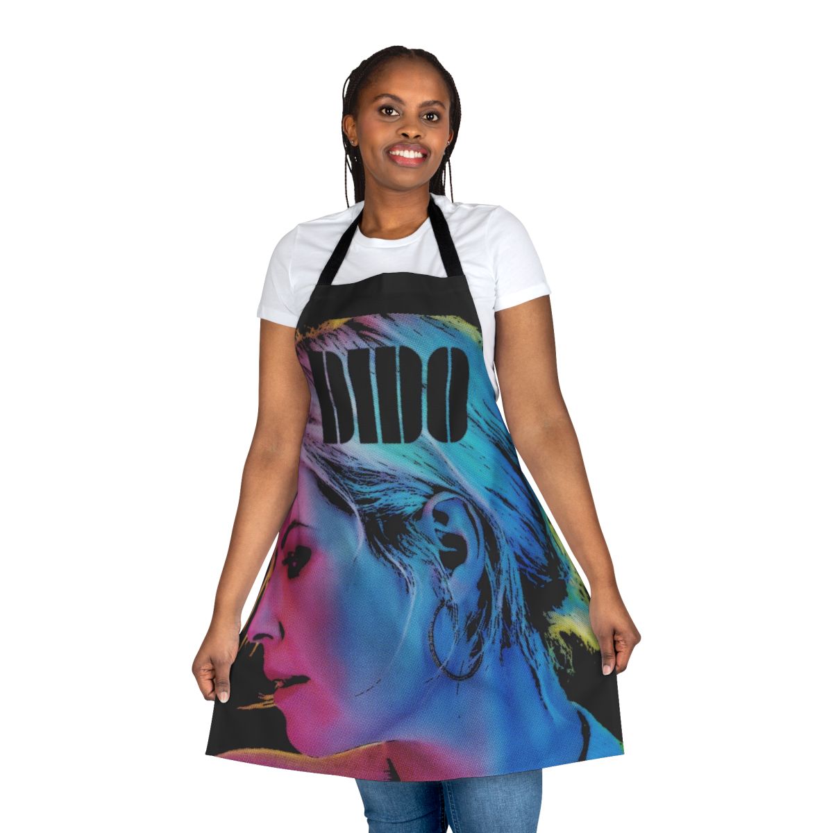 Apron featuring the album cover art for Dido's "Still On My Mind" album