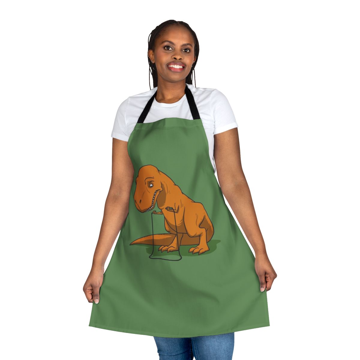 Dinosaur t-rex apron with tiny arms design for children