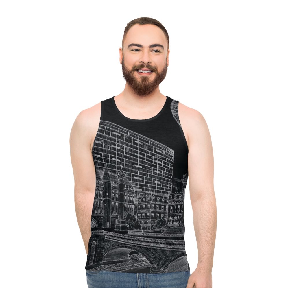 Dinos Unisex Tank Top in Winter Fashion