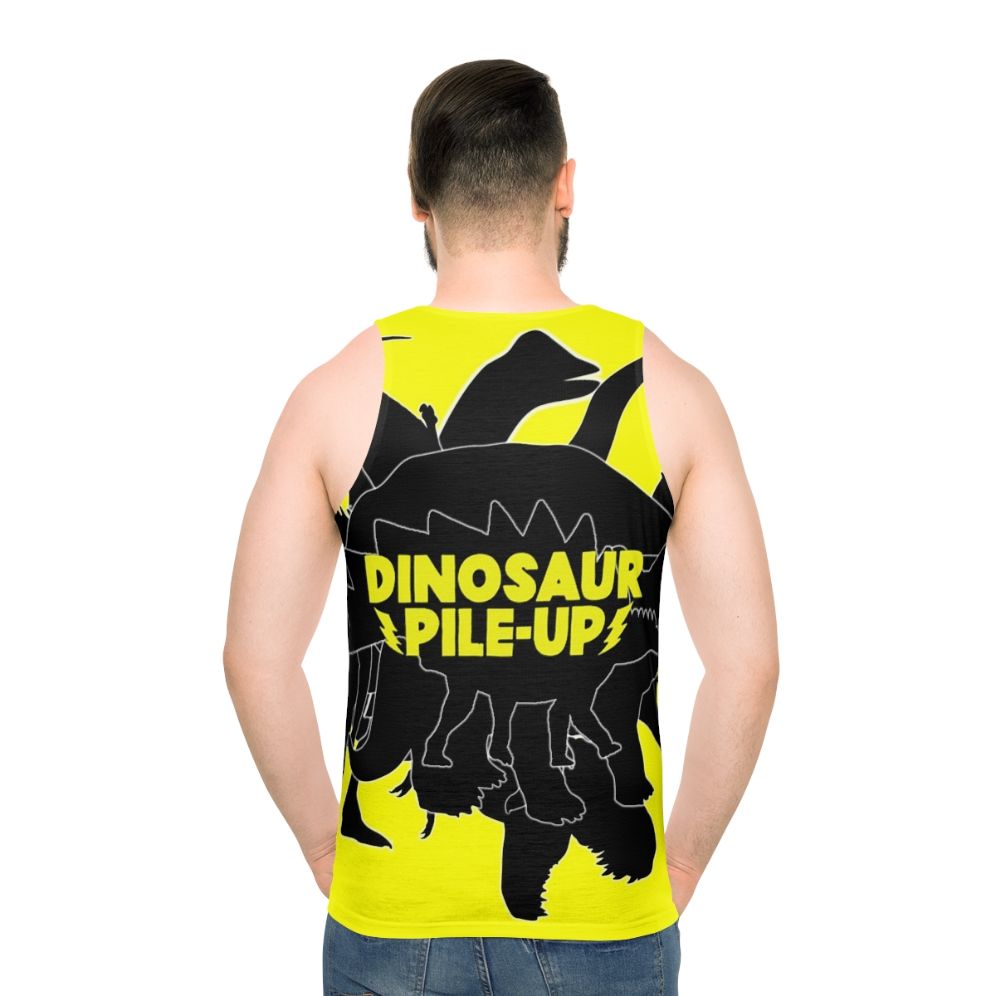 Dinosaur Pile Up Unisex Rock Band Tank Top