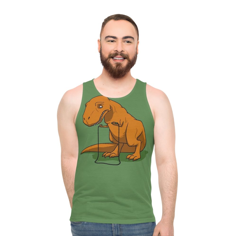 Dinosaur T-Rex Unisex Tank Top