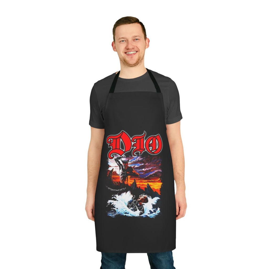 Dio-Inspired Rock Genre Cooking Apron