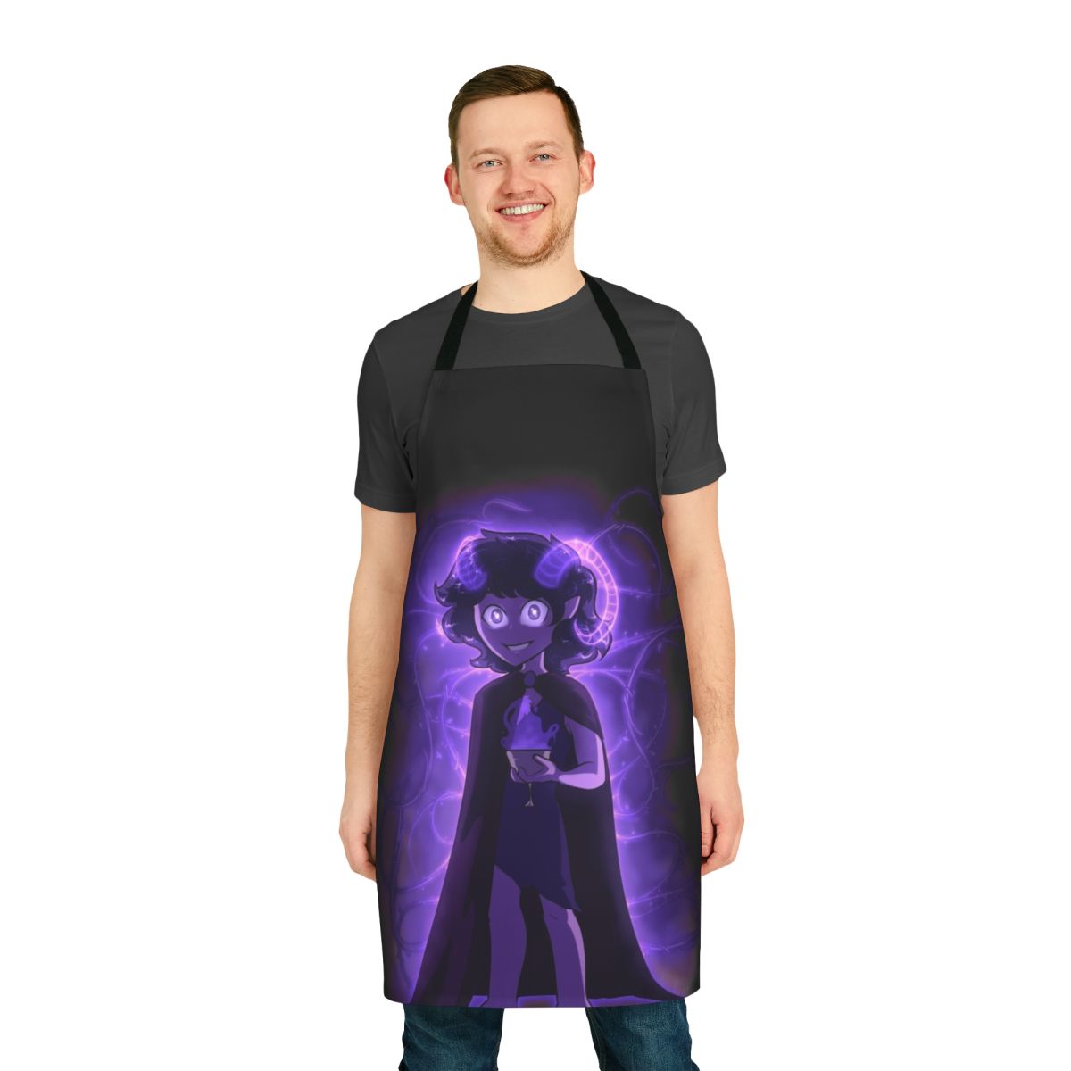 Apron featuring Dionysus, the Greek god of wine and revelry