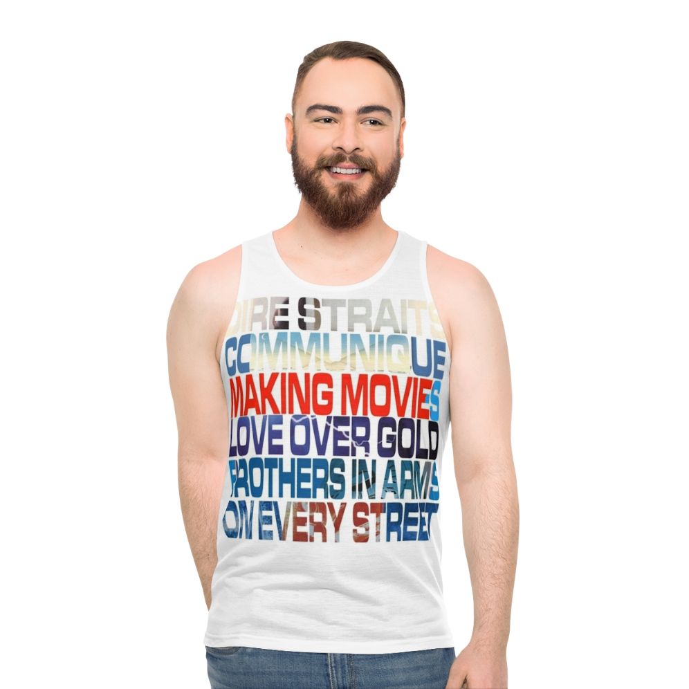 Dire Straits Albums Unisex Tank Top