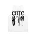 Retro disco band unisex tank top