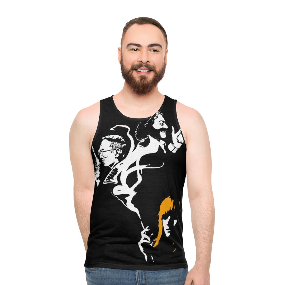 Disco Elysium Noir Unisex Tank Top