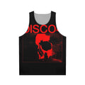 Disco4 Unisex Tank Top with music and album design