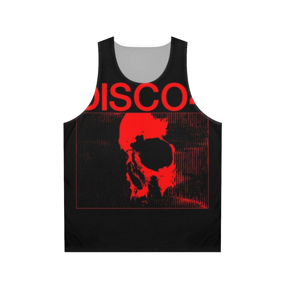 Disco4 Unisex Tank Top with music and album design