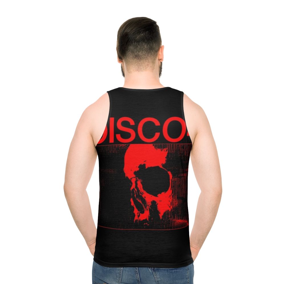 Disco4 Unisex Tank Top with music and album design