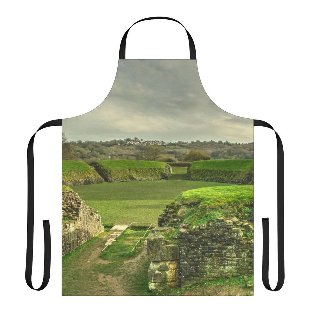 Caerleon Roman Amphitheatre Apron showcasing the majestic ruins of this ancient archaeological site