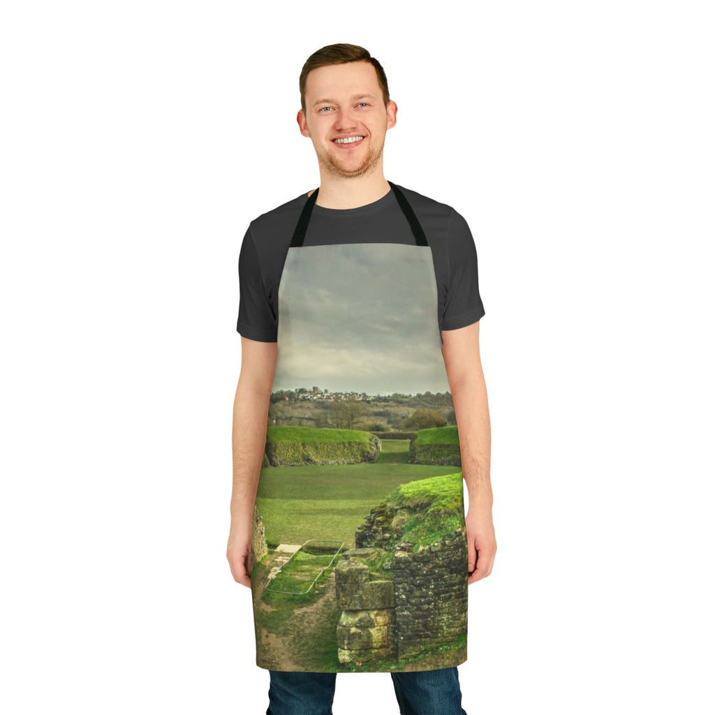 Caerleon Roman Amphitheatre Apron showcasing the majestic ruins of this ancient archaeological site