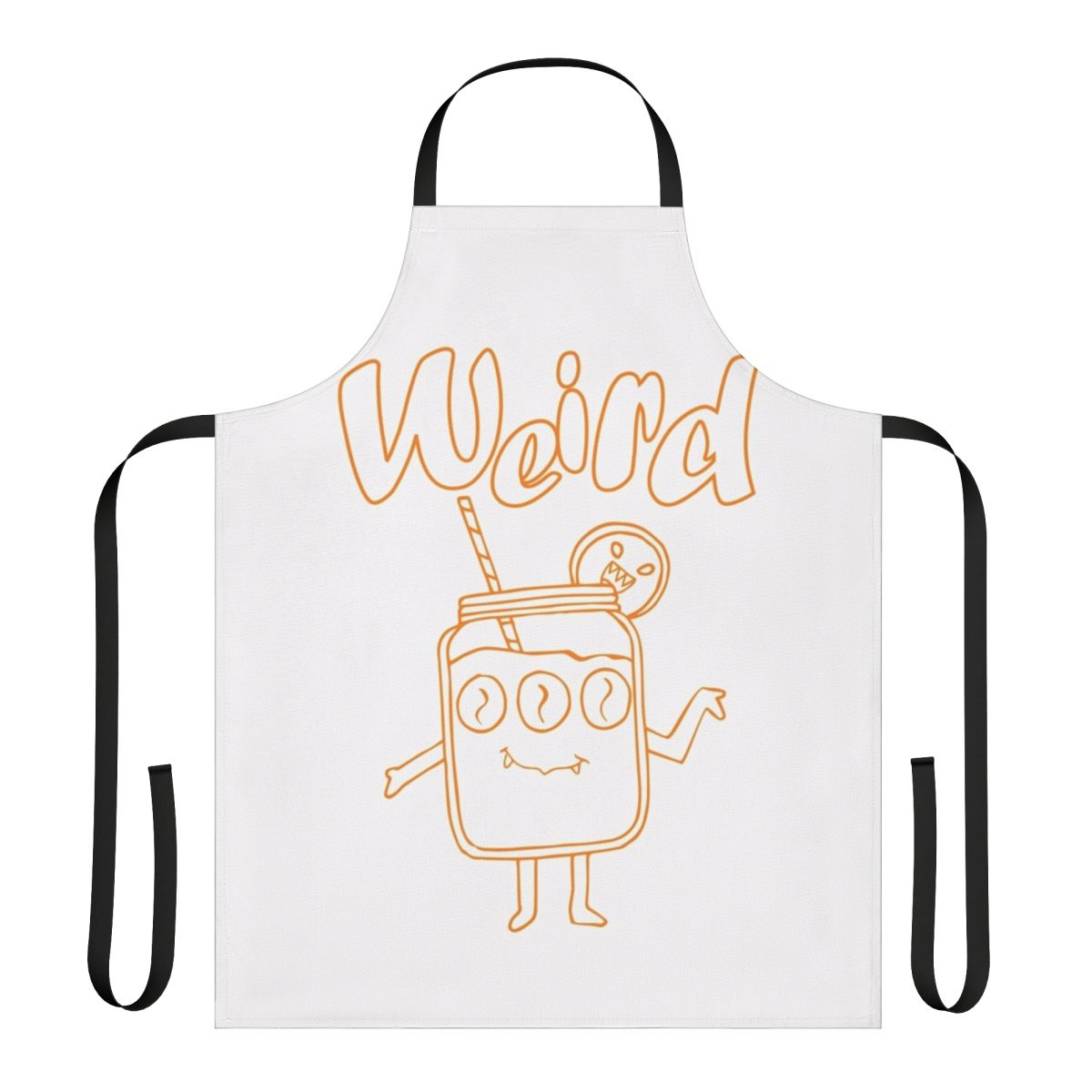 Stylish and unique cooking apron with a quirky design