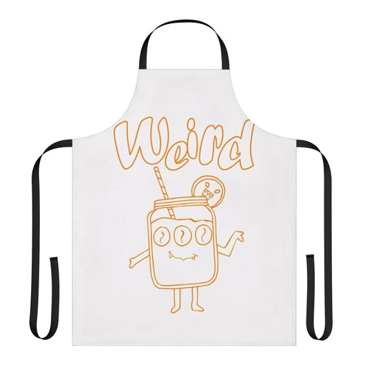 Stylish and unique cooking apron with a quirky design
