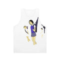 Distortional Addict Number Girl School Girl Unisex Tank Top
