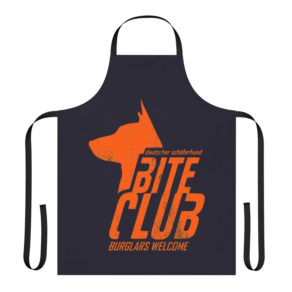 Distressed German Shepherd Dog Lover Apron