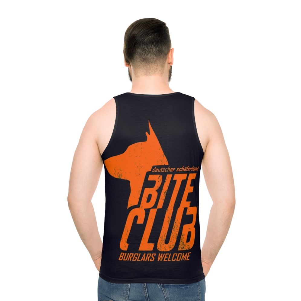 Distressed Unisex German Shepherd Tank Top