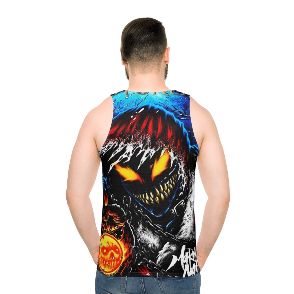 Disturbed Album Wallpaper Unisex Tank Top