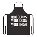 Apron with diverse, equality, and social justice themed text and design