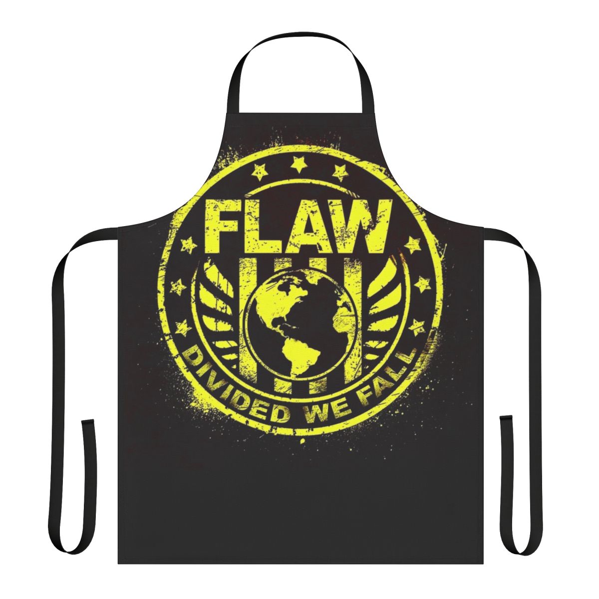 Divided Flaw Apron - Stylish Protest and Political Statement Accessory for the Kitchen